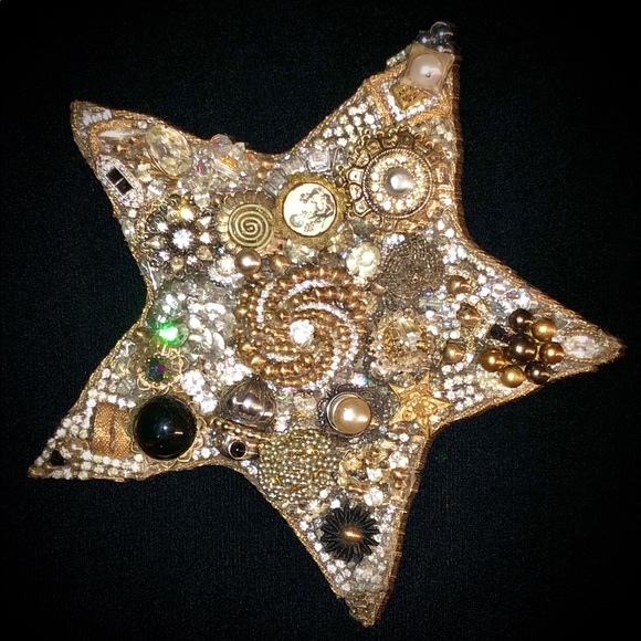 Vintage Jewelry Mosaic ~ “Starlight Starbright” - Picture 2 of 8
